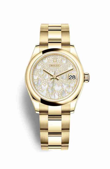 Copie de Rolex Datejust 31 jaune 18 ct 278248 Nacre pavee pavee Cadran - Cliquez sur l'image pour la fermer