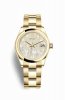 Copie de Rolex Datejust 31 jaune 18 ct 278248 Nacre pavee pavee Cadran