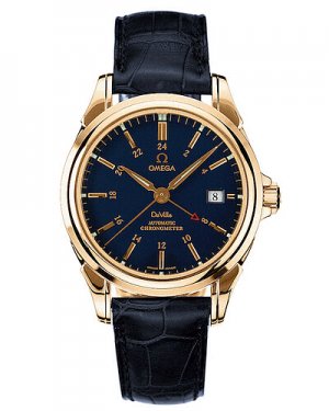 Réplique Omega De Ville Co-Axial GMT 4633.80.33 Montre