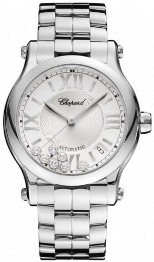 Réplique Chopard Happy Sport moyen automatique 36mm Femme 278559-3002 Montre