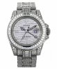 Cadran Rolex GMT Master II diamants en or blanc