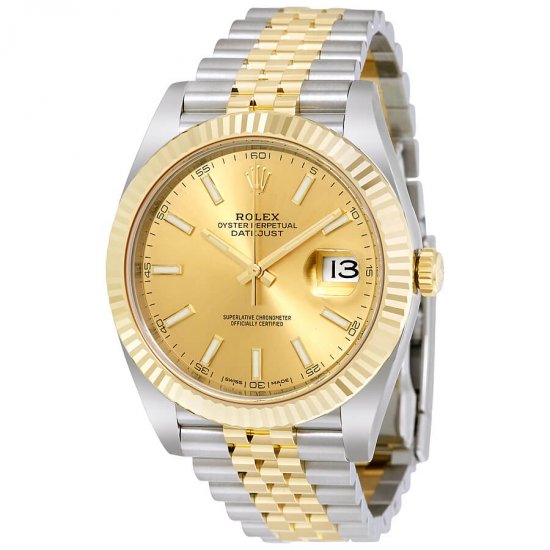 Rolex Datejust 126333 Champagne Dial Acier et en jumele en or jaune 18 carres - Cliquez sur l'image pour la fermer