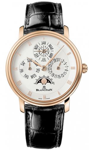 Réplique Blancpain Villeret Perpetual Calendar - 38mm hommes 6057-3642-55 Montre