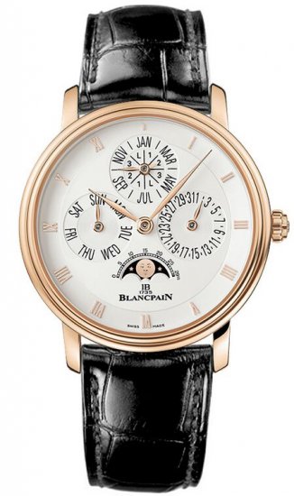 Réplique Blancpain Villeret Perpetual Calendar - 38mm hommes 6057-3642-55 Montre - Cliquez sur l'image pour la fermer