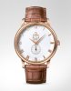 Réplique Omega De Ville Prestige petites secondes 18K Or Rose Hommes Mont 4614.20.02 Montre