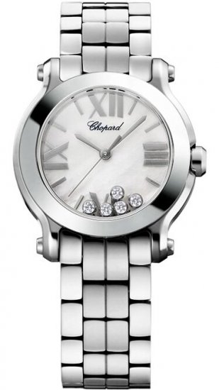 Réplique Chopard Happy Sport Quartz ronde 30mm Femme 278509-3006 Montre - Cliquez sur l'image pour la fermer