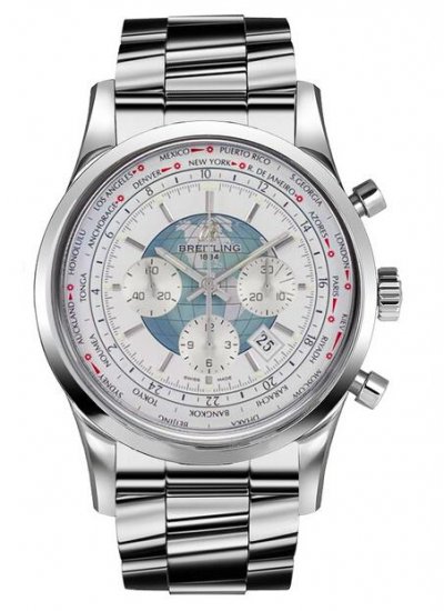 Breitling Transocean Chronographe Montre Unitime - Cliquez sur l'image pour la fermer