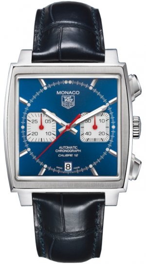 Réplique Tag Heuer Monaco Calibre 12Automatique chronographe 39 mm CAW2111.FC6183 Montre