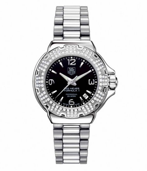 Tag Heuer Formula 1 Ladies Quartz Black montre - Cliquez sur l'image pour la fermer