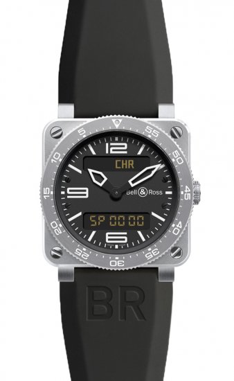 Réplique Tapez acier aviation Bell & Ross Aviation Type Quartz 42mm BR 03 TYPE AVIATION STEEL Montre - Cliquez sur l'image pour la fermer