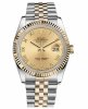 Réplique Rolex Datejust 36mm acier et Jaune or Champagne Dial 116233 CHRJ Montre