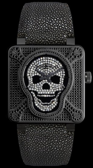 Bell & Ross BR 01 SKULL 672 - Cliquez sur l'image pour la fermer