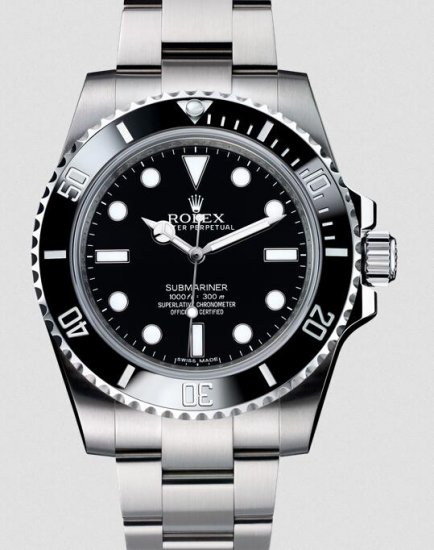 Réplique Rolex Submariner No Date Stainless acier noir Dial 114060 Montre - Cliquez sur l'image pour la fermer