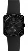 Réplique Ceramique Noire Phantom Bell & Ross Quartz 39mm Ceramique F BR S BLACK CERAMIC PHANTOM Montre