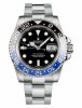 Rolex GMT Master II en acier inoxydable cadran noir