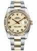 Réplique Rolex Datejust 36mm acier et or Ivory Jubilee Dial 116233 IJAO Montre