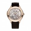 Réplique Piaget Emperador cadran squelette or rose 18K automatique Homme Montre