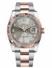 Réplique Rolex Datejust en acier de 36mm et rose Acier Or cadran 116231 STRO Montre