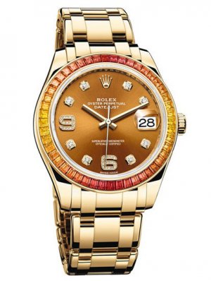 Réplique Rolex Oyster Perpetual Datejust Pearlmaster 39 86348SAJOR Montre