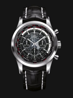 Breitling Transocean Chronographe Unitime Noir AB0510U4/BE84/760P/A20BA.1 Montre