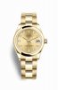 Copie de Rolex Datejust 31 jaune 278248 Champagne Set Cadran