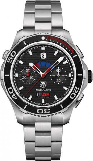 Tag Heuer Aquaracer 500M Calibre 72 Countdown Chronograph Automa - Cliquez sur l'image pour la fermer