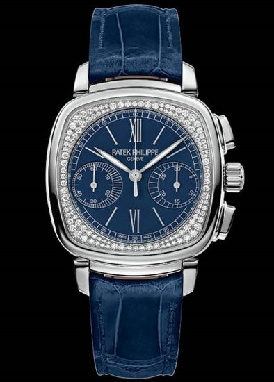 Réplique Patek Philippe Ladies First Chronographe or blanc 7071G-011 Montre - Cliquez sur l'image pour la fermer