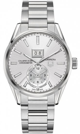 Réplique Tag Heuer Carrera Calibre 8 GMT et Grete Date Automatique WAR5011.BA0723 Montre - Cliquez sur l'image pour la fermer