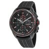 TAG Heuer Carrera Calibre 16 Noir Dial Noir Rubber CBB2080.FT6042