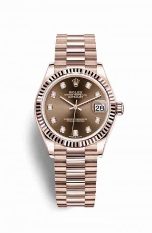 Copie de Rolex Datejust 31 18 ct Everose 278275