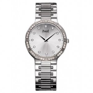 Réplique Piaget Dancer diamants en or blanc Femme GOA33052 Montre