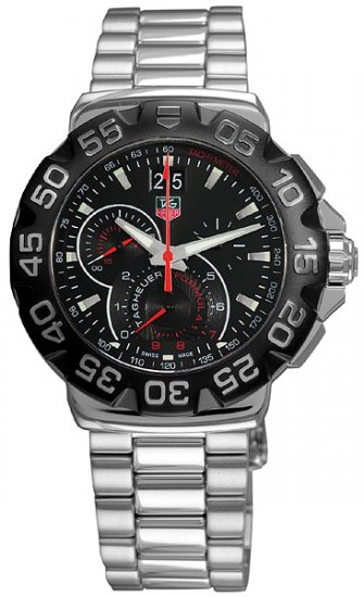 Tag Heuer Formula 1 Grande Date Montre chronographe Homme - Cliquez sur l'image pour la fermer