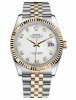 Réplique Rolex Datejust 36mm acier et Jaune or blanc Dial 116233 WDJ Montre