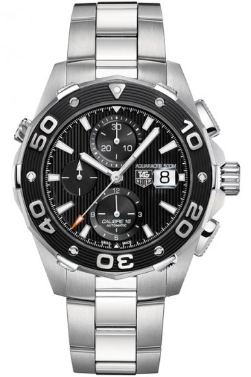 Tag Heuer Aquaracer 500M Calibre 16 Chronographe Automatique 44m - Cliquez sur l'image pour la fermer