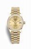 Copie de Rolex Datejust 31 jaune 278288RBR