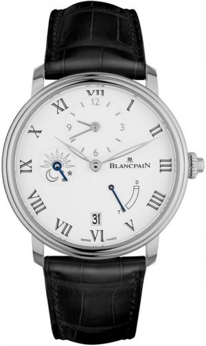 Réplique Blancpain Villeret 8 Days Half Timezone hommes 6661-1531-55B Montre