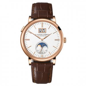 A.Lange & Sohne Saxonia Moon Phase 40mm hommes 384.032