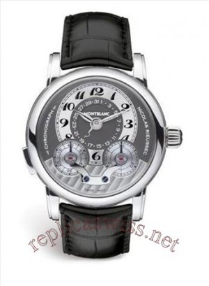 Réplique Montblanc Star Nicolas Rieussec Monopusher Chronographe 102333 Montre