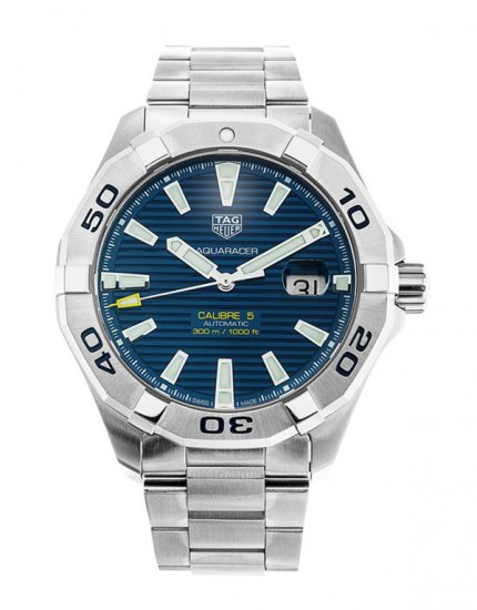 TAG Heuer Aquaracer Replique Bleu Dial WAY2012.BA0927 - Cliquez sur l'image pour la fermer