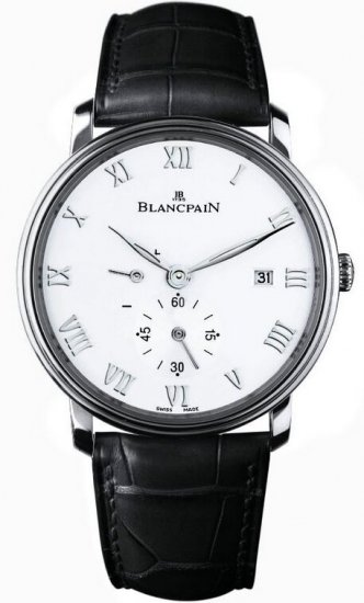 Réplique Blancpain Villeret petites secondes Date & REserve de marche Mec 6606-1127-55B Montre - Cliquez sur l'image pour la fermer