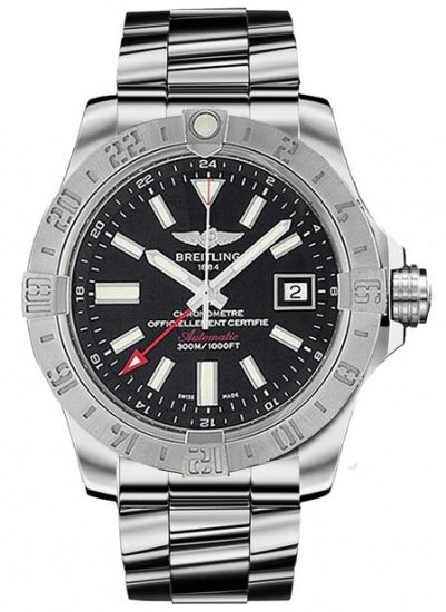 Montre Breitling Avenger II GMT Hommes - Cliquez sur l'image pour la fermer