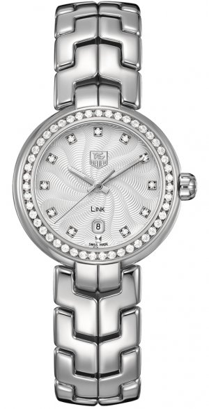 Réplique Tag Heuer Lien Diamond Dial Diamond Bezel 29 mm WAT1414.BA0954 Montre