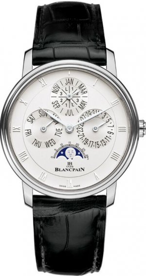 Réplique Blancpain Villeret Perpetual Calendar - 38mm hommes 6057-1542-55B Montre