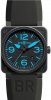 Réplique Limited Edition Bell & Ross aviation Carbon Blue Men BR 03-92 CARBON Blue Montre