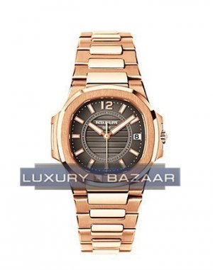 Réplique Patek Philippe Nautilus 7011/1R/Noir/RG Montre