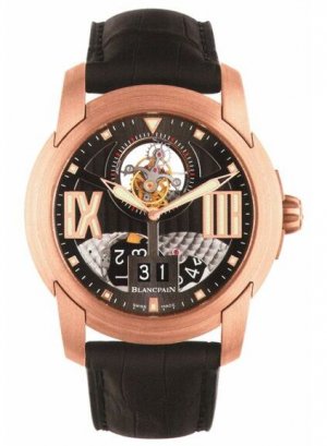 Réplique Blancpain L-Evolution Tourbillon Large Date hommes 8822-36B30-53B Montre