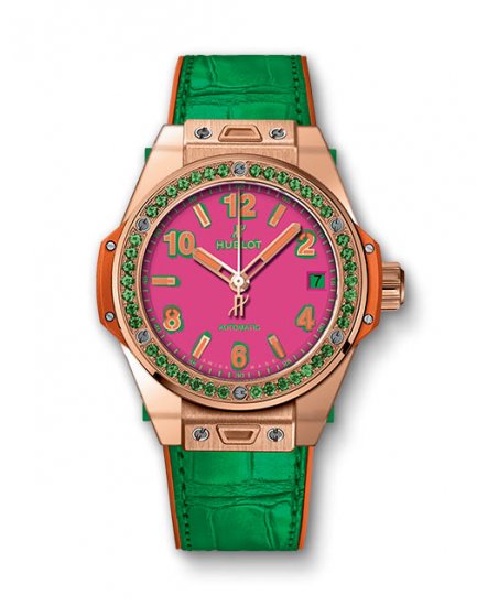 Hublot Big Bang One Click Pop Art King Gold Apple 465.OG.7398.LR.1222.POP16 - Cliquez sur l'image pour la fermer