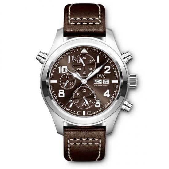 Réplique IWC d'Aviateur Cadran brun Automatique hommes Chronographe IW371808 Montre - Cliquez sur l'image pour la fermer