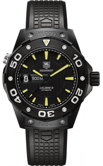 Tag Heuer Aquaracer 500M Calibre 5 automatique - Cliquez sur l'image pour la fermer