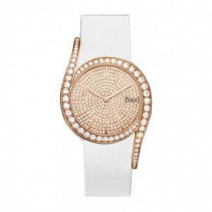 Réplique Piaget Limelight Gala pave de diamants Cadran en or rose 18 cara Montre